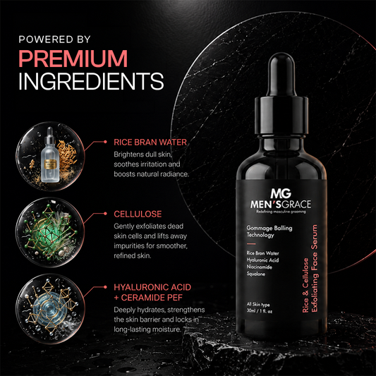 Rice & Cellulose Exfoliating Face Serum With Gommage Balling Technology