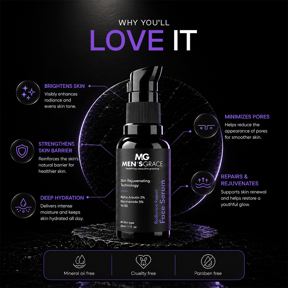 Radiance Repair Face Serum with 5% Niacinamide & 2% Alpha Arbutin