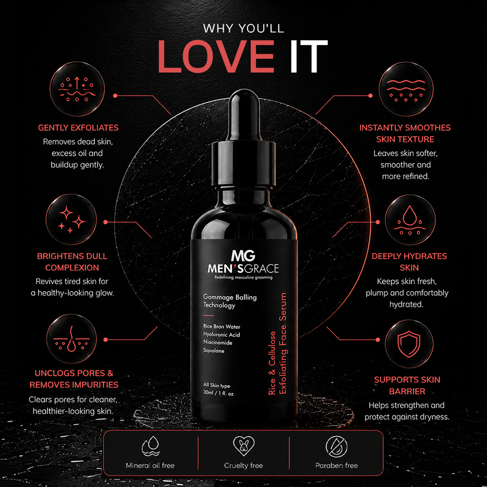 Rice & Cellulose Exfoliating Face Serum With Gommage Balling Technology