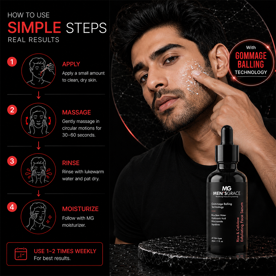 Rice & Cellulose Exfoliating Face Serum With Gommage Balling Technology