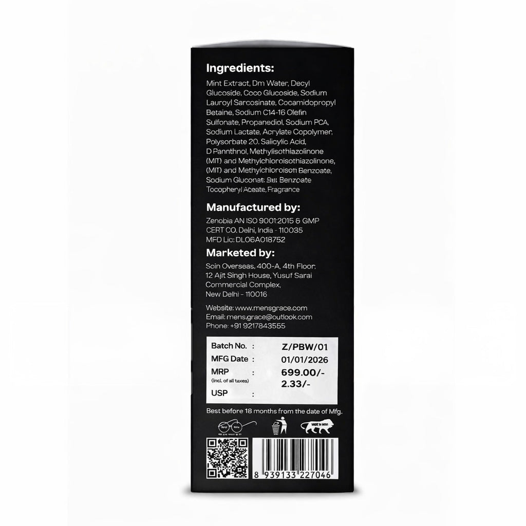 Body Wash With Loofah