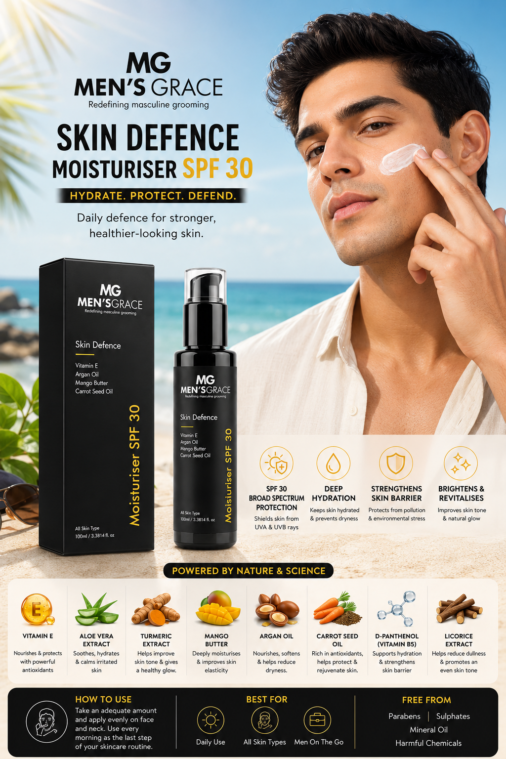 Skin Defence - Moisturiser SPF 30
