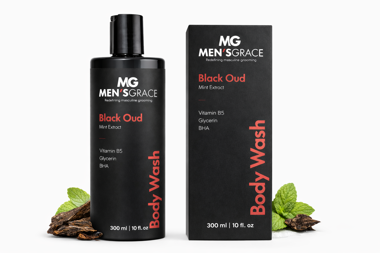 Body Wash With Loofah 300ml