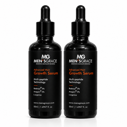 Advanced Hair Growth Serum With Multi-Peptide Technology, Redensyl 3% , Anagain 3% Duo