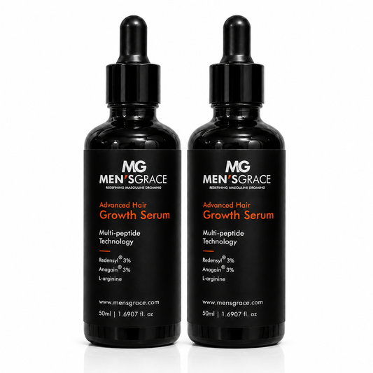 Advanced Hair Growth Serum With Multi-Peptide Technology, Redensyl 3% , Anagain 3% Duo