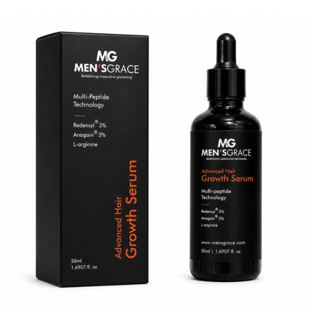 Advanced Hair Growth Serum With Multi-Peptide Technology, Redensyl 3% , Anagain 3%