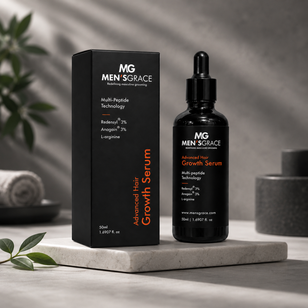 Advanced Hair Growth Serum With Multi-Peptide Technology, Redensyl 3% , Anagain 3%