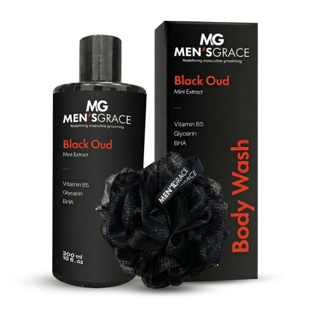 Body Wash With Loofah 300ml