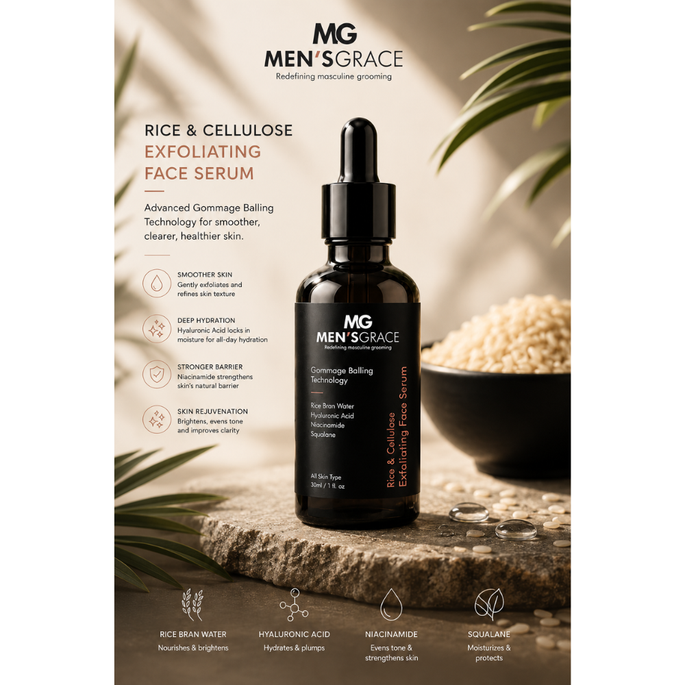Rice & Cellulose Exfoliating Face Serum With Gommage Balling Technology