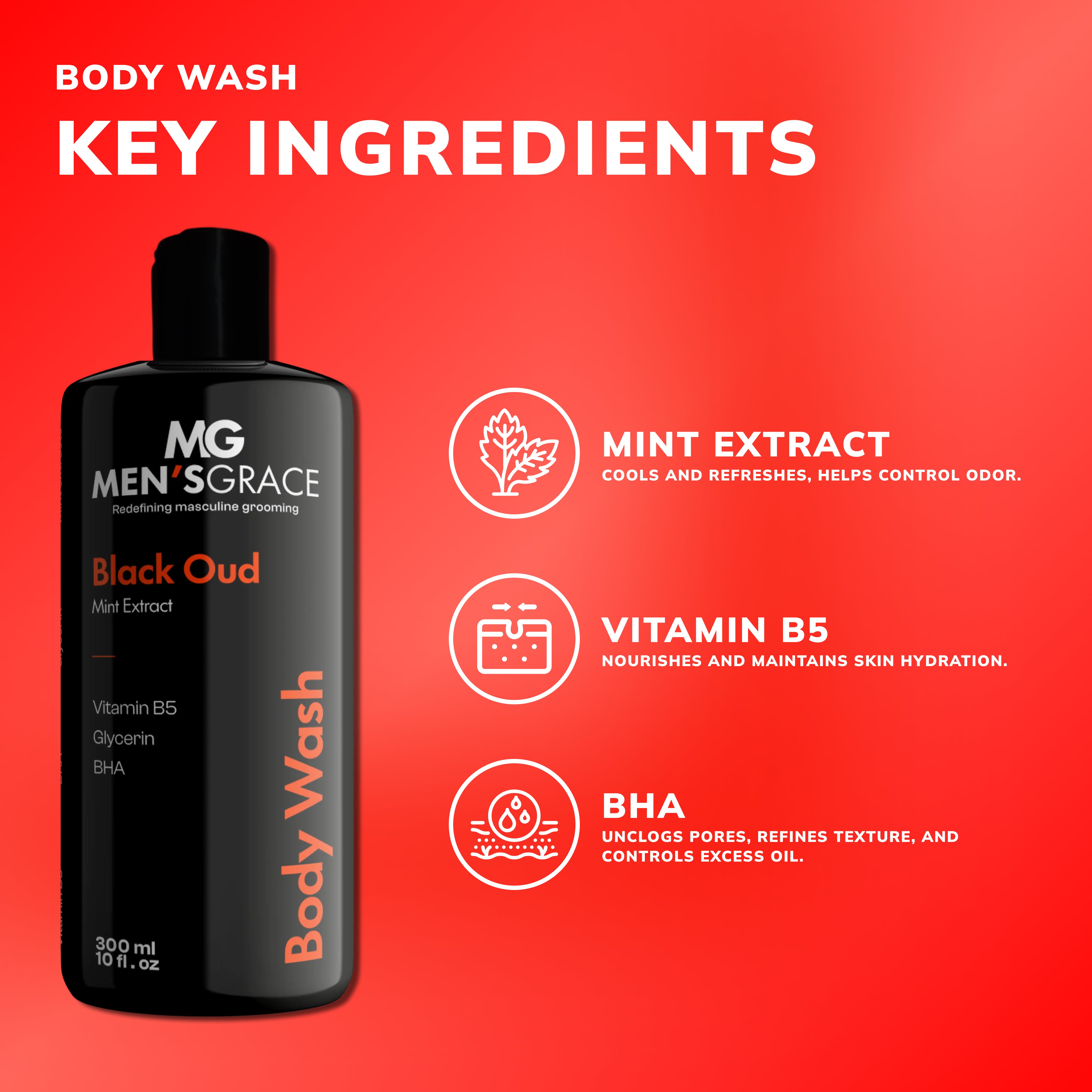 Body Wash With Loofah