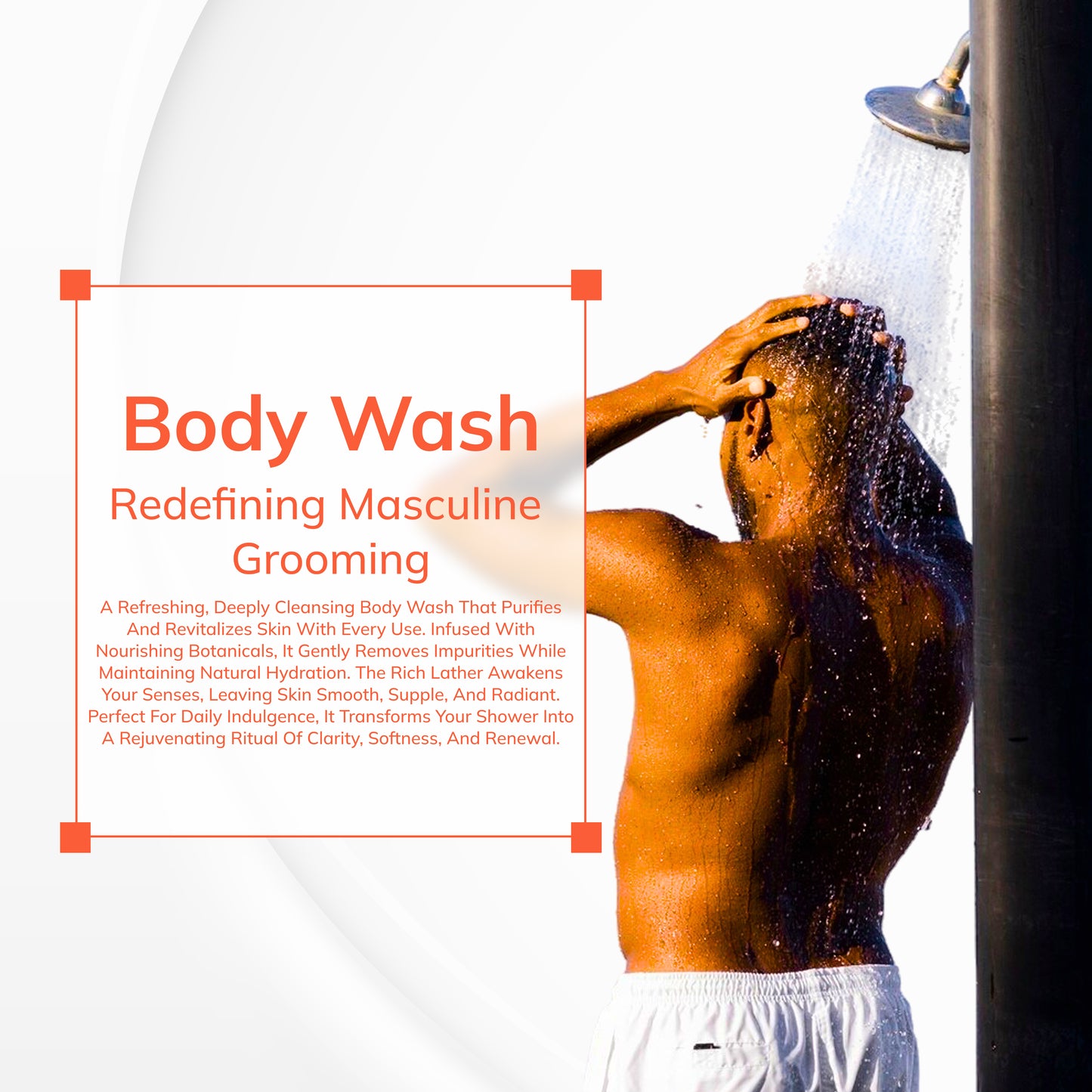 Body Wash With Loofah 300ml