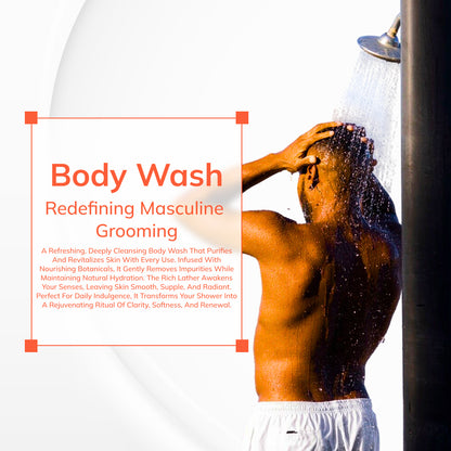 Body Wash With Loofah 300ml